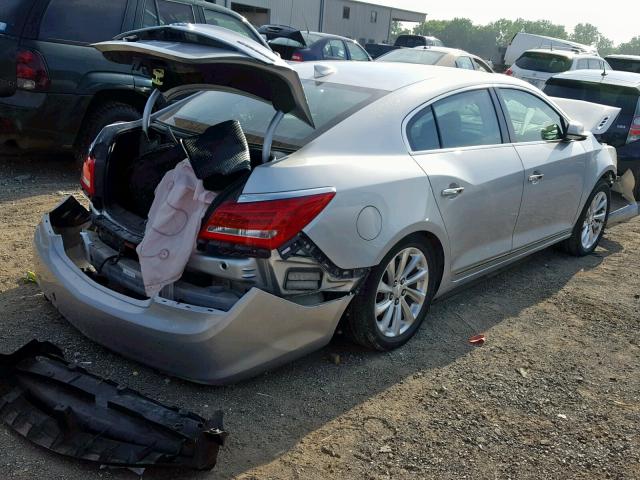 1G4GB5G34GF138178 - 2016 BUICK LACROSSE SILVER photo 4