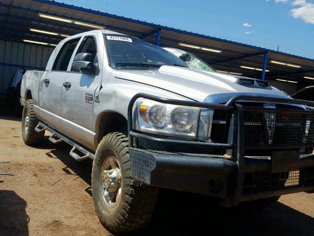 3D7KS29A27G829397 - 2007 DODGE RAM 2500 SILVER photo 1