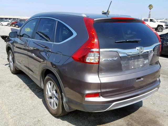 2HKRM3H74GH523324 - 2016 HONDA CR-V EXL BROWN photo 3