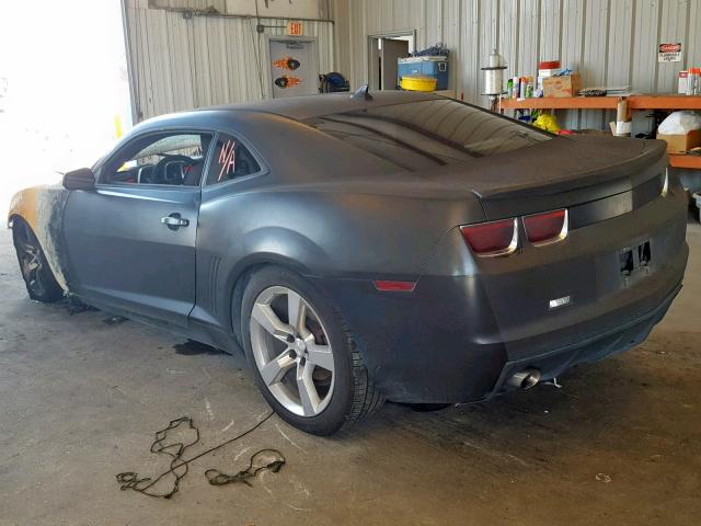 2G1FA1E31C9131196 - 2012 CHEVROLET CAMARO LS BLACK photo 3