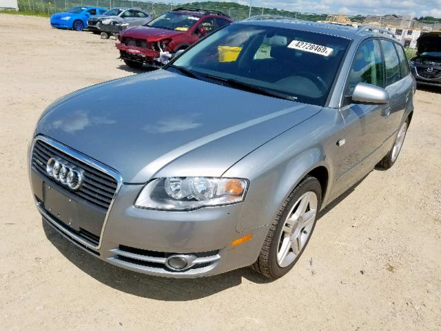 WAUKF78E16A270211 - 2006 AUDI A4 2.0T AV SILVER photo 2