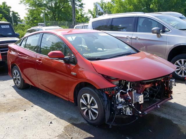 JTDKARFPXJ3102694 - 2018 TOYOTA PRIUS PRIM 红色 照片 1