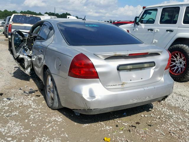 2G2WP552061142282 - 2006 PONTIAC GRAND PRIX SILVER photo 3