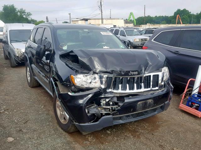 1J4RR4GG0BC567506 - 2011 JEEP GRAND CHER BLACK photo 1