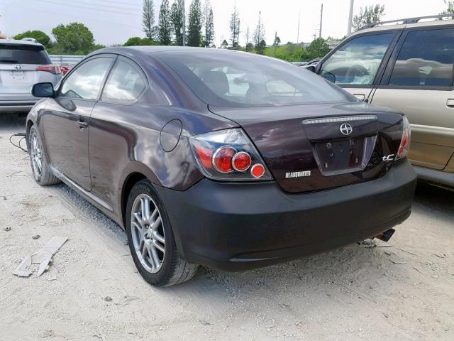 JTKDE167490291900 - 2009 TOYOTA SCION TC 紫色 照片 3