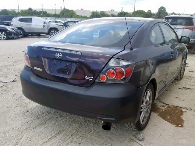 JTKDE167490291900 - 2009 TOYOTA SCION TC 紫色 照片 4