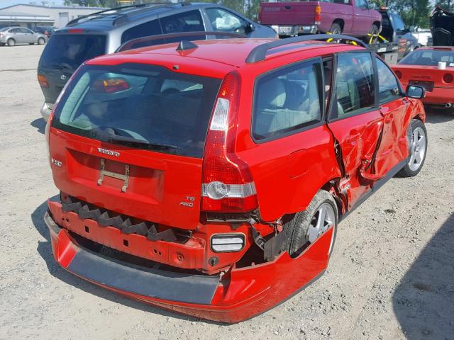 YV1MJ682962168881 - 2006 VOLVO V50 T5 RED photo 4