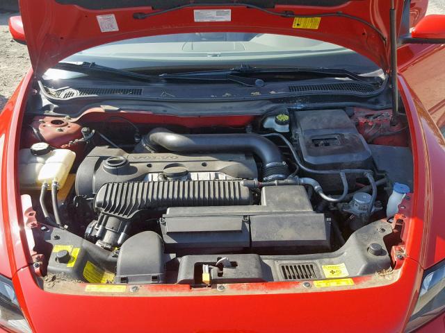 YV1MJ682962168881 - 2006 VOLVO V50 T5 RED photo 7