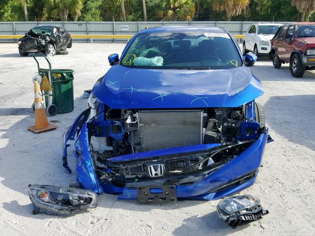 2HGFC2F87KH514793 - 2019 HONDA CIVIC SPOR BLUE photo 9