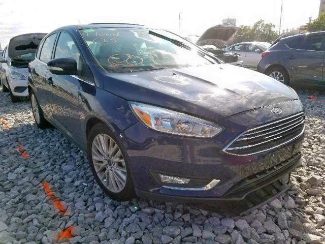 1FADP3N22HL268198 - 2017 FORD FOCUS TITA BLUE photo 1