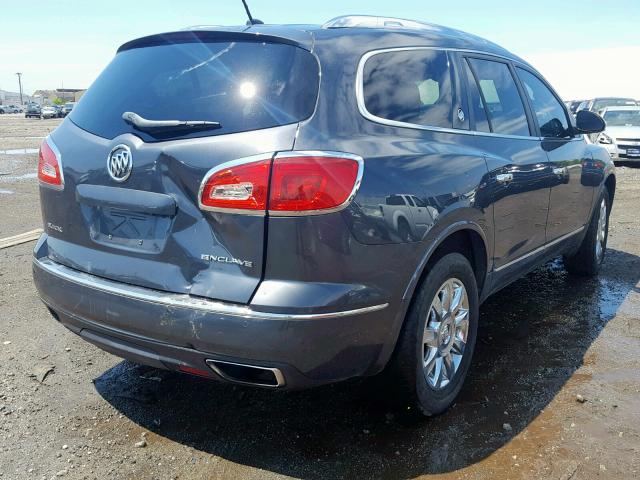 5GAKRCKDXEJ165475 - 2014 BUICK ENCLAVE GRAY photo 4