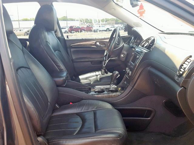 5GAKRCKDXEJ165475 - 2014 BUICK ENCLAVE GRAY photo 5