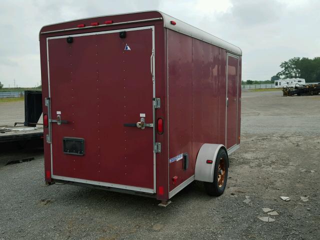 40LFB12155P116268 - 2005 PACE TRAILER BURGUNDY photo 4