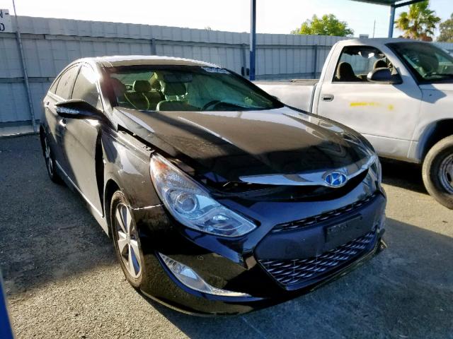 KMHEC4A48BA016753 - 2011 HYUNDAI SONATA HYB BLACK photo 1