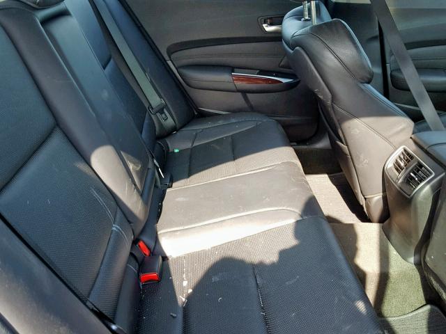 19UUB2F77FA000755 - 2015 ACURA TLX ADVANC GRAY photo 6