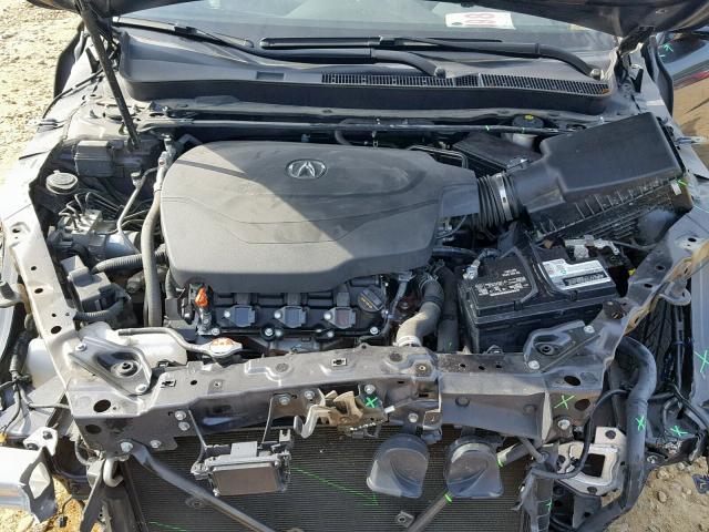 19UUB2F77FA000755 - 2015 ACURA TLX ADVANC GRAY photo 7