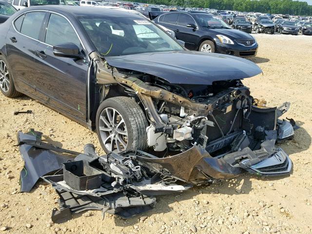 19UUB2F77FA000755 - 2015 ACURA TLX ADVANC GRAY photo 9
