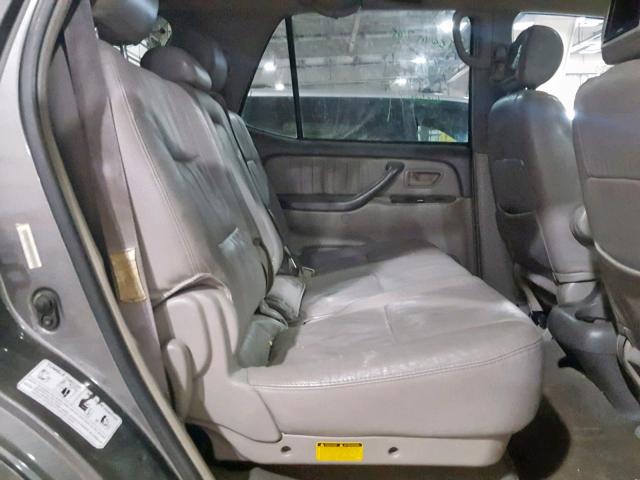 5TDBT48AX4S218793 - 2004 TOYOTA SEQUOIA LI GRAY photo 6