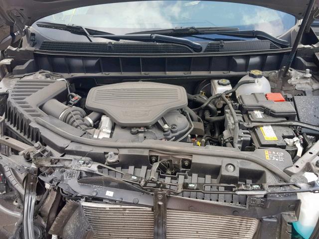 1GYKNARS8KZ154548 - 2019 CADILLAC XT5 GRAY photo 7