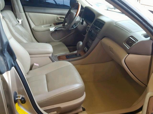 JT8BF28G715112267 - 2001 LEXUS ES 300 BEIGE photo 5