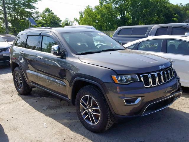 1C4RJFBG2HC712103 - 2017 JEEP GRAND CHER GRAY photo 1