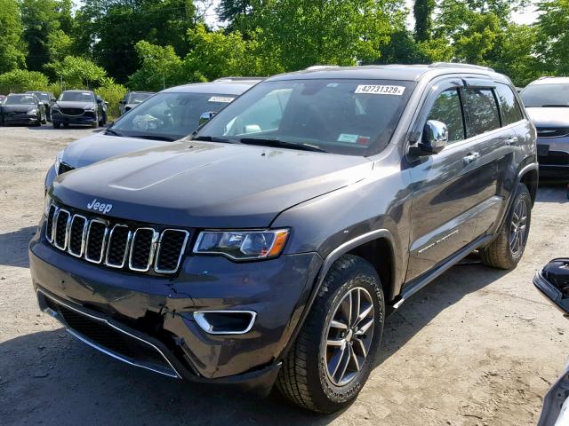 1C4RJFBG2HC712103 - 2017 JEEP GRAND CHER GRAY photo 2