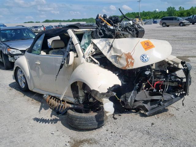 3VWCK21Y63M314256 - 2003 VOLKSWAGEN NEW BEETLE თეთრი ფოტო 1