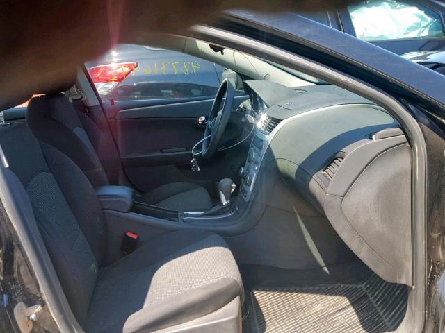 1G1ZC5E17BF383439 - 2011 CHEVROLET MALIBU 1LT BLACK photo 5