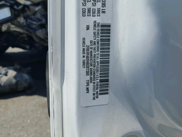 ZFBERFABXH6D97360 - 2017 RAM PROMASTER 白色 照片 10