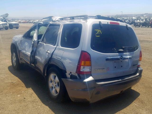 4F2CZ06104KM34125 - 2004 MAZDA TRIBUTE ES 银色 照片 3