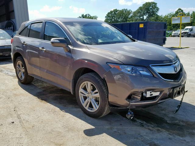 5J8TB4H56DL018751 - 2013 ACURA RDX TECHNO BROWN photo 1