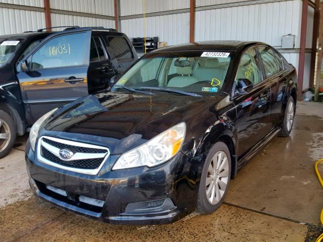 4S3BMDK6XA2214456 - 2010 SUBARU LEGACY 3.6 BLACK photo 2