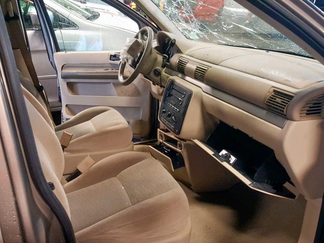 2FMZA51644BA63140 - 2004 FORD FREESTAR S GOLD photo 5