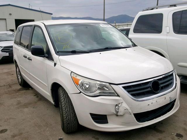 2V4RW4D14AR227348 - 2010 VOLKSWAGEN ROUTAN S GREEN photo 1