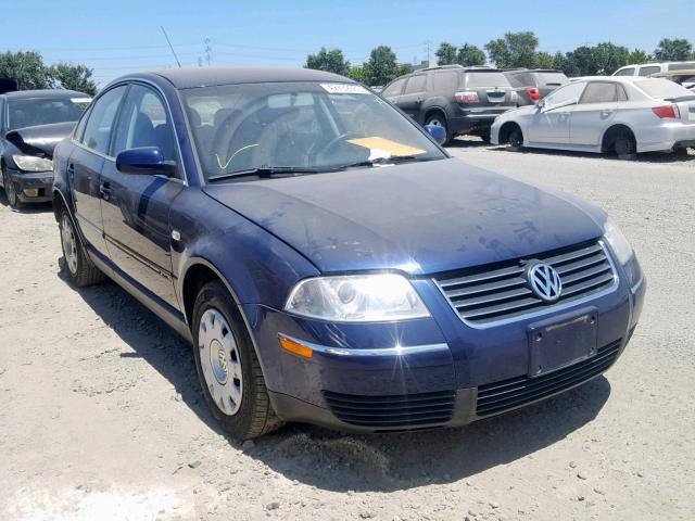 WVWMD63B63P108107 - 2003 VOLKSWAGEN PASSAT GL BLUE photo 1