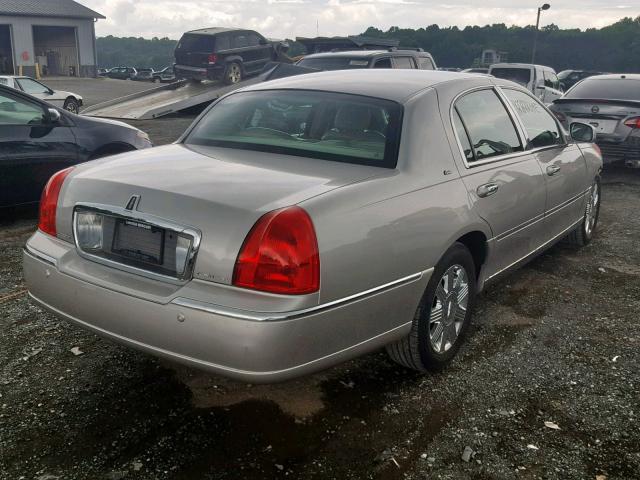 1LNHM83W13Y614904 - 2003 LINCOLN TOWN CAR C TAN photo 4