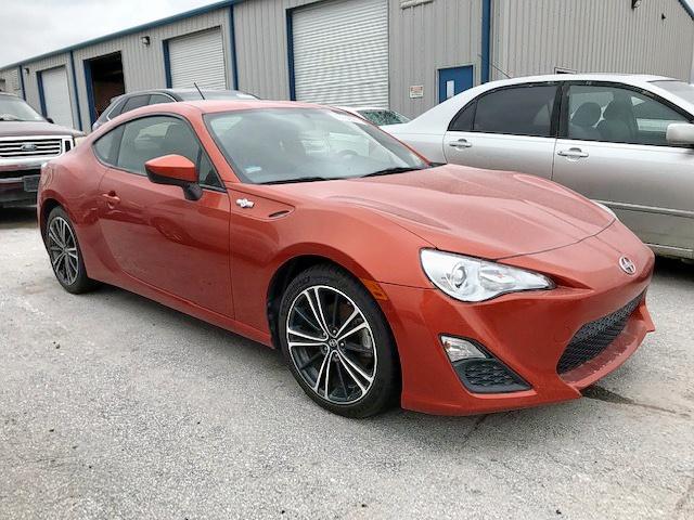 JF1ZNAA19D2705255 - 2013 TOYOTA SCION FR-S ORANGE photo 1
