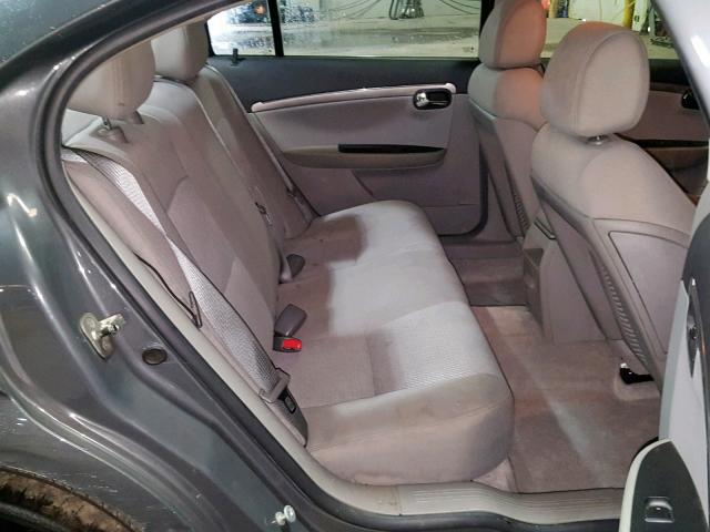 1G8ZS57BX9F130555 - 2009 SATURN AURA XE GRAY photo 6