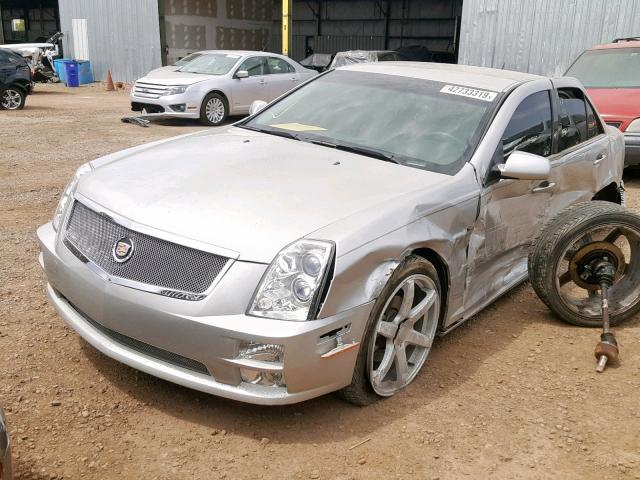 1G6DW677150159335 - 2005 CADILLAC STS SILVER photo 2