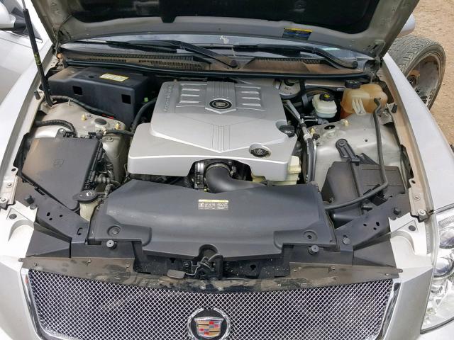 1G6DW677150159335 - 2005 CADILLAC STS SILVER photo 7