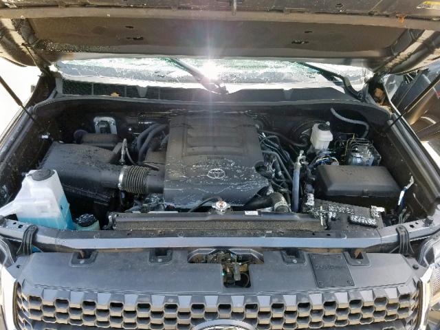 5TFRM5F18JX134224 - 2018 TOYOTA TUNDRA DOU GRAY photo 7