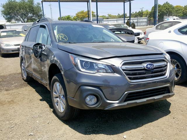 4S4BSAHC0K3252951 - 2019 SUBARU OUTBACK 2. GRAY photo 1