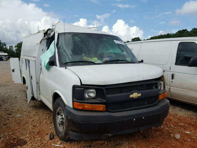 1GB0GRFG2H1333301 - 2017 CHEVROLET EXPRESS G3 WHITE photo 1