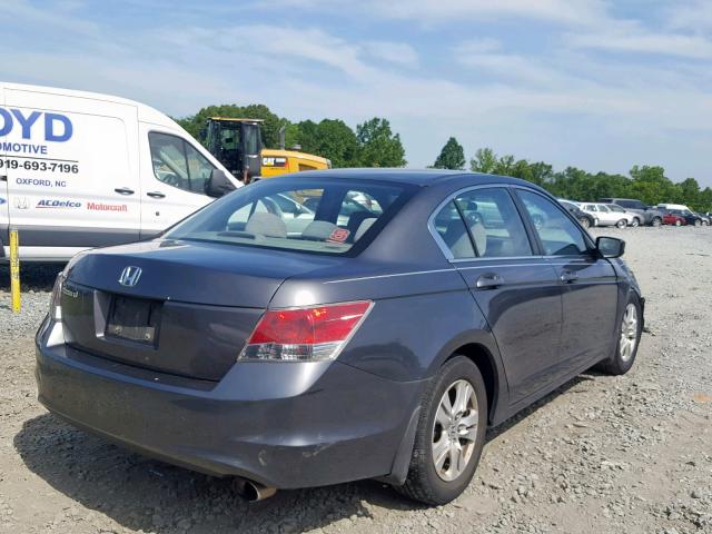 1HGCP26438A016750 - 2008 HONDA ACCORD LXP GRAY photo 4