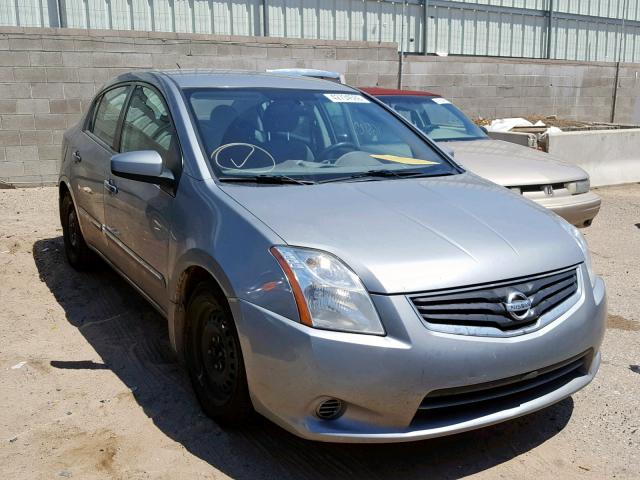 3N1AB6AP3CL745512 - 2012 NISSAN SENTRA 2.0 SILVER photo 1