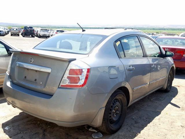 3N1AB6AP3CL745512 - 2012 NISSAN SENTRA 2.0 SILVER photo 4