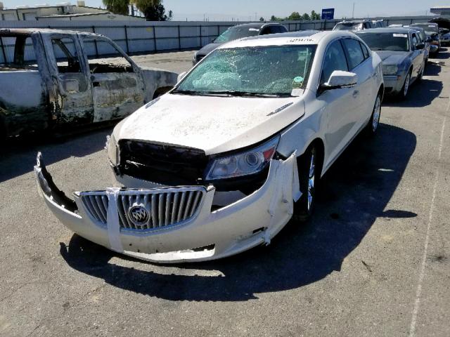 1G4GD5GD1BF290141 - 2011 BUICK LACROSSE C WHITE photo 2