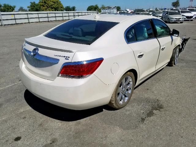 1G4GD5GD1BF290141 - 2011 BUICK LACROSSE C WHITE photo 4