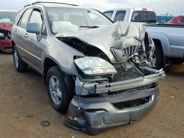 JTJHF10U330313118 - 2003 LEXUS RX 300 SILVER photo 1