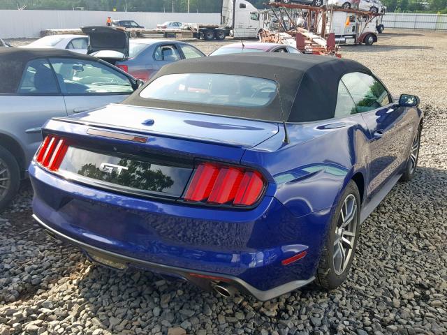 1FATP8FF4F5323679 - 2015 FORD MUSTANG GT BLUE photo 4